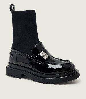 Marc Cain Skórzane loafersy