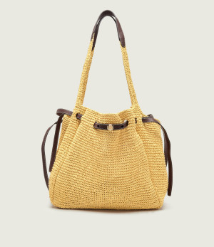 TORY BURCH Shopperka Romy | z dodatkiem skóry