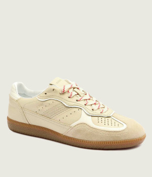 Alohas Skórzane sneakersy Tb.490 | zamsz