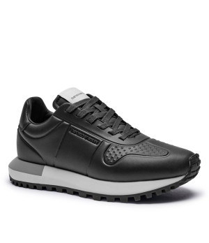 Emporio Armani Skórzane sneakersy