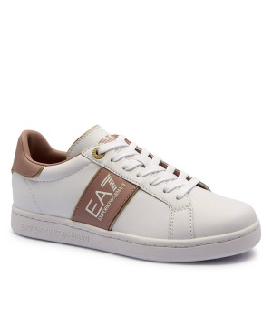 EA7 Skórzane sneakersy