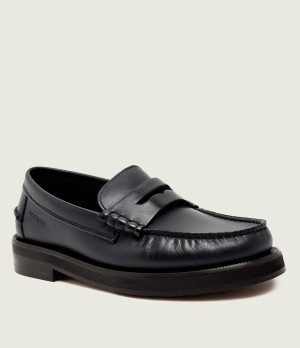 Tommy Hilfiger Skórzane loafersy CLASSIC HIGH