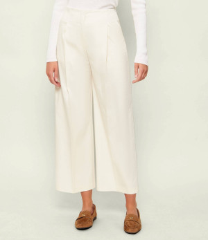 BOSS BLACK Spodnie Tulotta | Relaxed fit | high waist