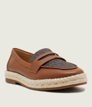 Michael Kors Skórzane loafersy Lennon