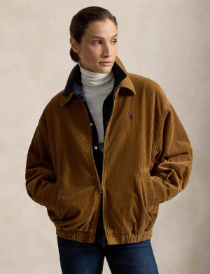 POLO RALPH LAUREN Kurtka | Relaxed fit | sztruks