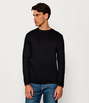 BOSS BLACK Longsleeve H-Tenison 195 | Slim Fit | mercerised