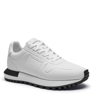 Emporio Armani Skórzane sneakersy