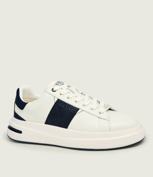 Guess Skórzane sneakersy ELBA