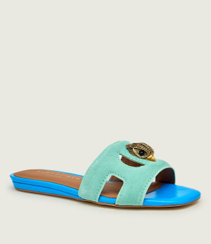 Kurt Geiger Klapki EAGLE | zamsz