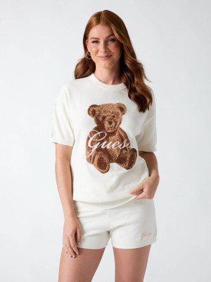 Guess Underwear  Góra od piżamy Aria |frotté | Regular Fit