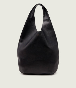 A.P.C. Skórzane hobo Le Neige