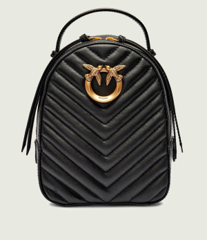 Pinko Skórzany plecak LOVE CLICK MINI