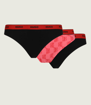 Hugo Bodywear Stringi 3-pack DESIGN