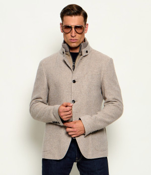 Joop! Wełniana kurtka 2w1 Hectar | Slim Fit