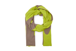 BOSS GREEN Dwustronny szal Acro_Scarf-X | z dodatkiem wełny