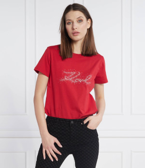 Karl Lagerfeld T-shirt rhinestone | Slim Fit