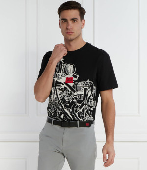 HUGO T-shirt Dacifico | Loose fit