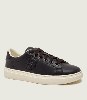 BOSS BLACK Skórzane sneakersy Kieran_Tenn_alemBB