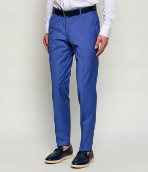 Joop! Wełniane spodnie Blayr | Slim Fit