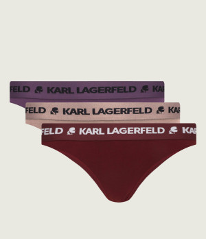 Karl Lagerfeld Stringi 3-pack