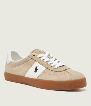 POLO RALPH LAUREN Sneakersy Court Vulc | zamsz