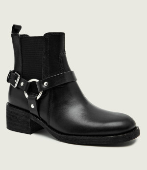 TORY BURCH Skórzane bikery MOTO