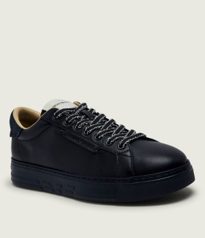 Emporio Armani Skórzane sneakersy