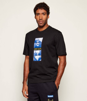 Hugo Blue T-shirt Nuley_JJK Hugo x Jujutsu Kaisen | Regular Fit