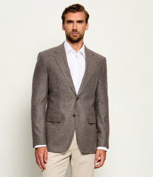 BOSS BLACK Wełniana marynarka H-Huge-MM-264 | Slim Fit