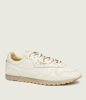 Autry Skórzane sneakersy Windspin Low