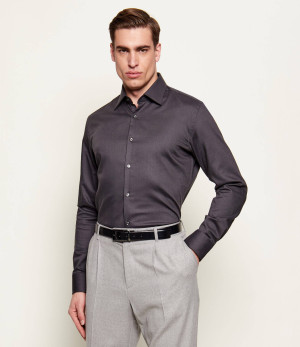 BOSS BLACK Koszula H-HANK-kent-C1-214 | Slim Fit | easy iron
