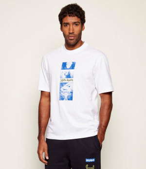Hugo Blue T-shirt Nuley_JJK Hugo x Jujutsu Kaisen | Regular Fit