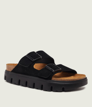 Birkenstock Klapki Arizona Chunky Leve | Birkenstock x Papillio | zamsz | narrow fit