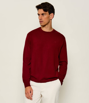 Calvin Klein Wełniany sweter | Regular Fit