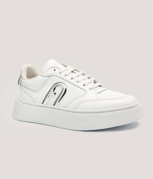 Furla Skórzane sneakersy Furla Sport