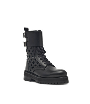 DONDUP - made in Italy Skórzane botki