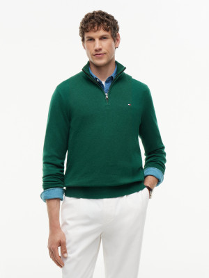 Tommy Hilfiger Sweter | Regular Fit | z dodatkiem kaszmiru