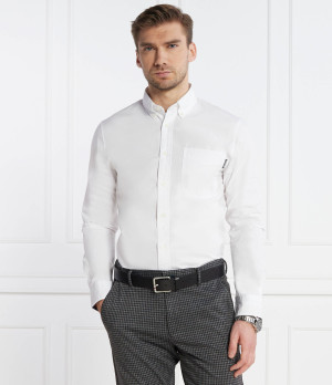 Tommy Hilfiger Koszula PAPERTOUCH MONOTYPE | Regular Fit
