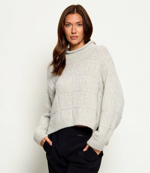 Marc Cain Wełniany sweter | Oversize fit