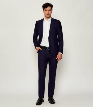 HUGO Wełniany garnitur Arti-Hesten253X | Extra slim fit