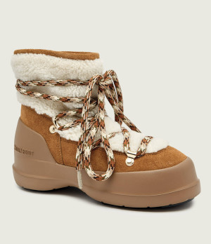 Moon Boot Śniegowce LUNA SHEARLING | zamsz