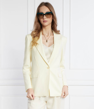 Patrizia Pepe Marynarka Essential | Regular Fit | z dodatkiem lnu