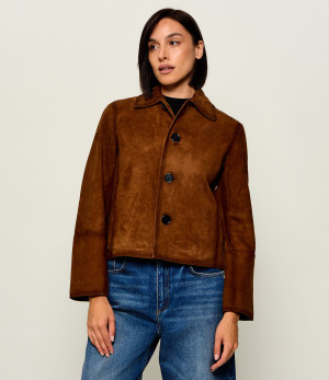 Zadig&Voltaire Kurtka Lessa | Relaxed fit | zamsz