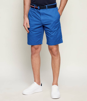 Tommy Hilfiger Szorty chino + pasek Denton | Slim Fit