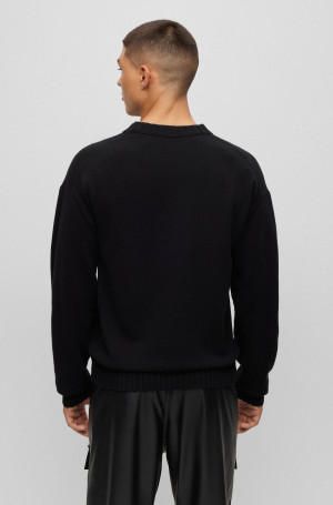HUGO Wełniany sweter San Cassio-L | Regular Fit