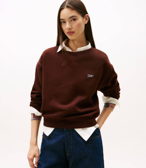 Tommy Jeans Bluza SILVER SCRIPT | Relaxed fit