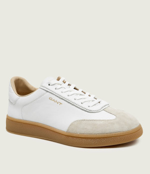 Gant Skórzane sneakersy Cuzmo | zamsz