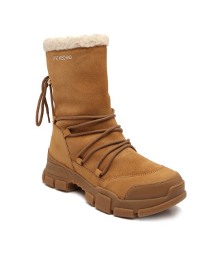 Love Moschino Śniegowce | zamsz | shearling