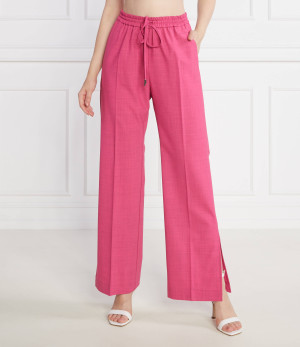 MAX&Co. Spodnie | Regular Fit | z dodatkiem wełny