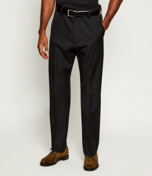 Dsquared2 Wełniane spodnie | Relaxed fit